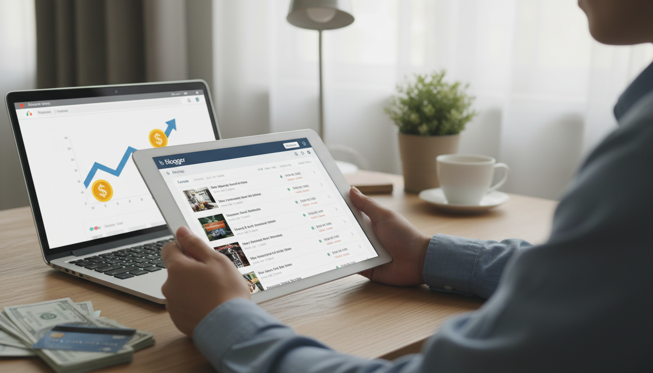 انشاء مدونة بلوجر