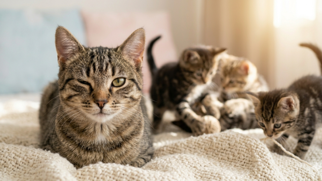  What Age Do Mother Cats Distance